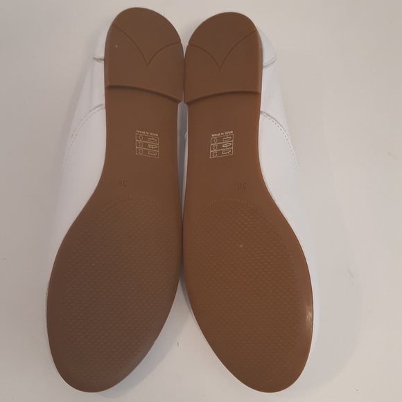 Thierry 21 Pure White Leather Sneaks - Picture 7 of 7